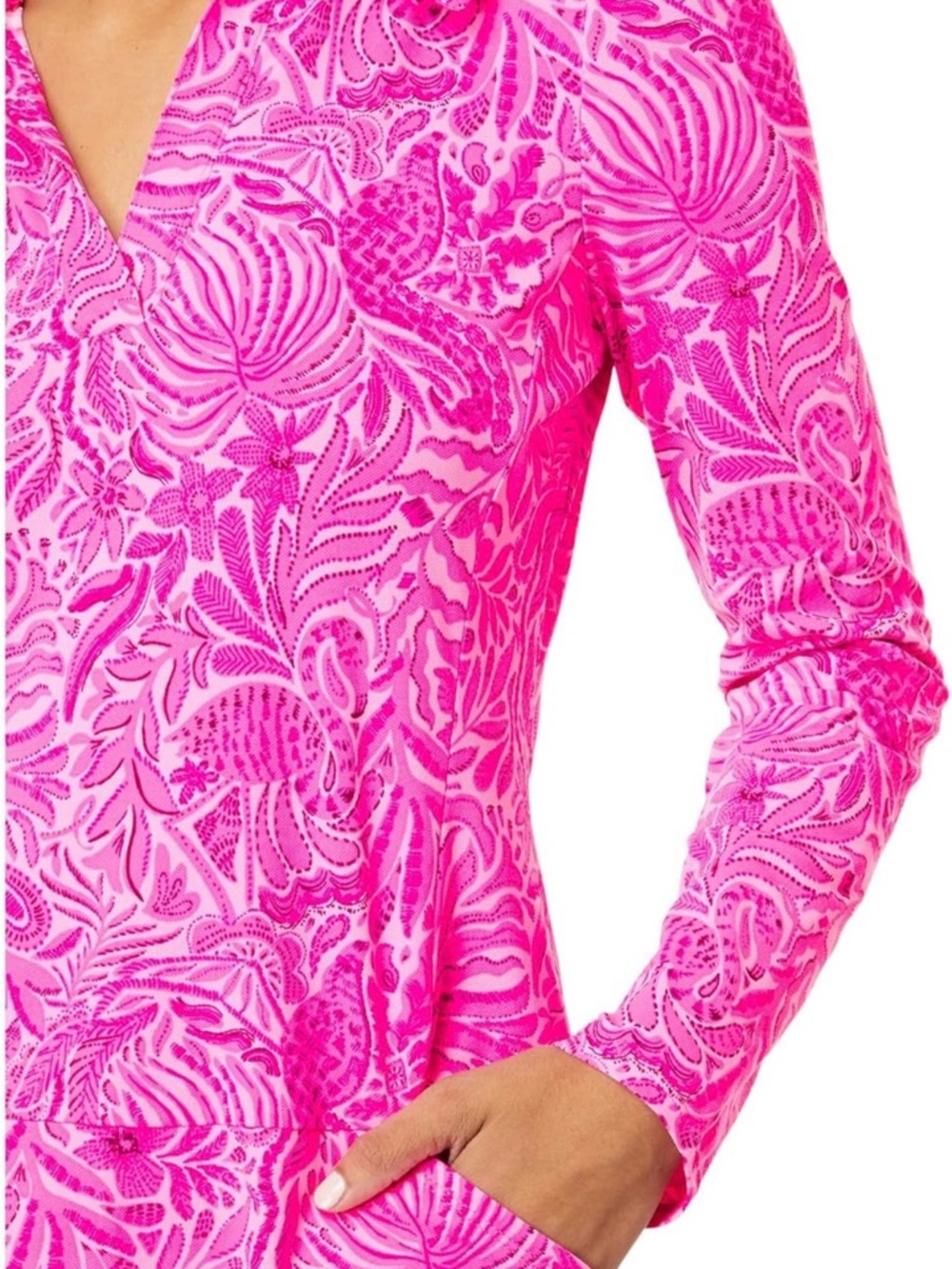 NWT Lilly Pulitzer Brickell Dress UPF 50+ Sz XL - Picture 3 of 5